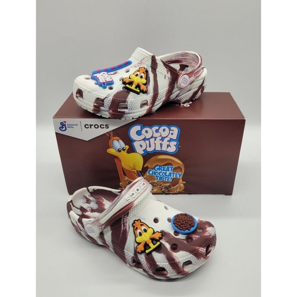 Crocs x Cocoa Puffs Toddler Classic Clog - Picture 4 of 10